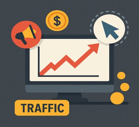 Cloaking service for advertising: Traffic distribution